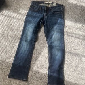 Abercrombie & Fitch Dark Blue Slim Fit Jeans
